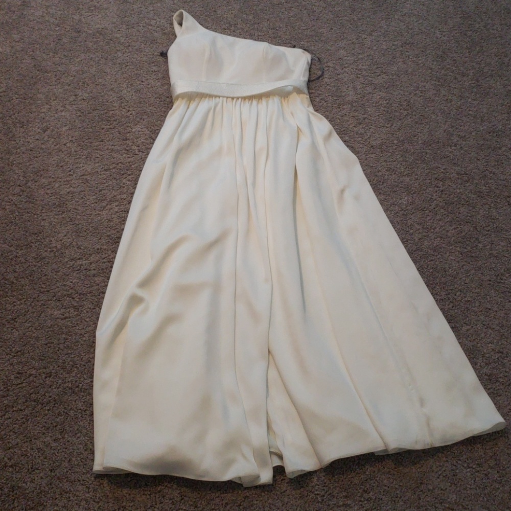 Vera Wang One Shoulder Wedding/Bridesmaid Dress